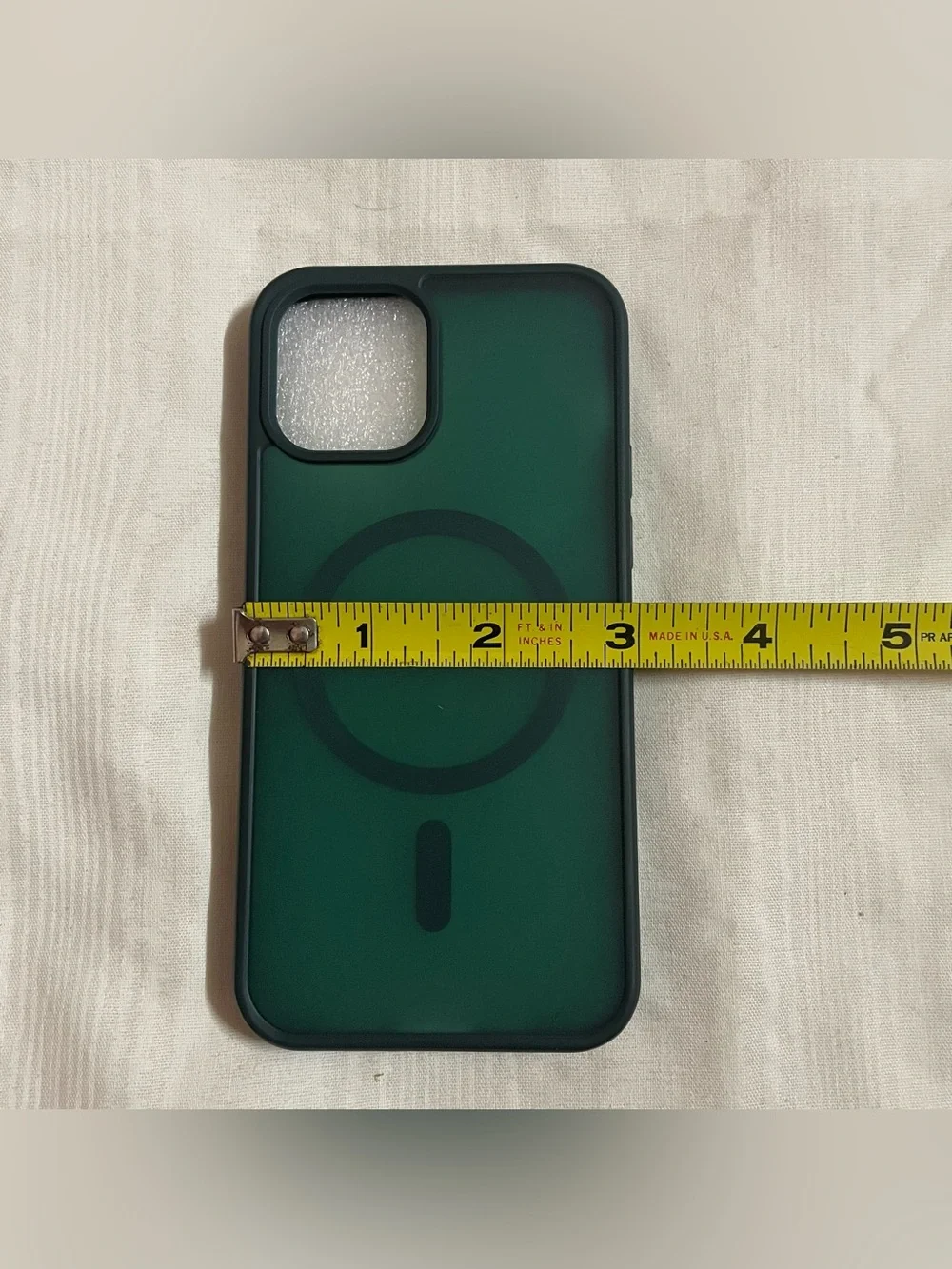 SUPFINE Magnetic for iPhone 12 and 12 Pro Case Forest Green | MagSafe Charging